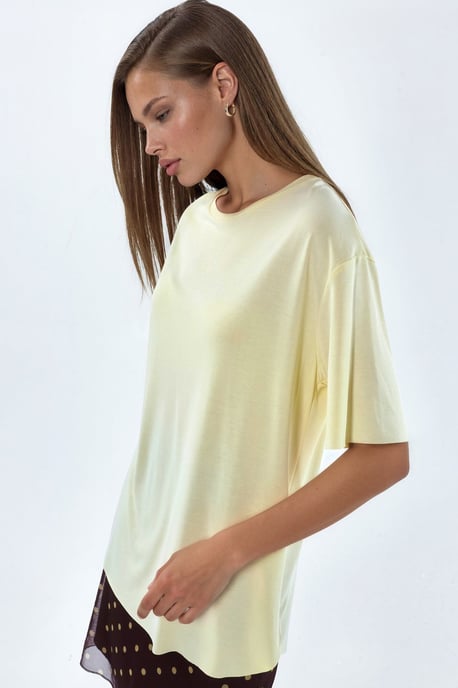Losse Pasvorm Crew Neck T-shirt - Image 2