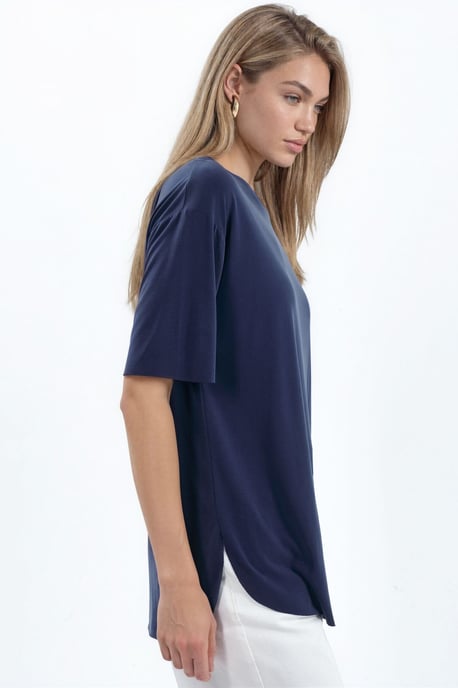 Loose Fit Crew Neck T-Shirt - Image 2