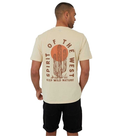 Threadbare Heren T-shirt Cactus Regular (Lichte steen) - Image 3