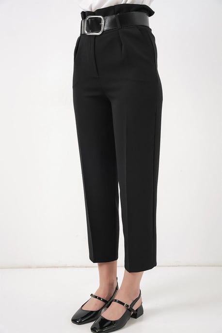 Enkelhoge Rechte Broek met Strik - Image 2