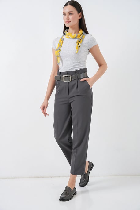 Enkelhoge Rechte Broek met Strik - Image 3
