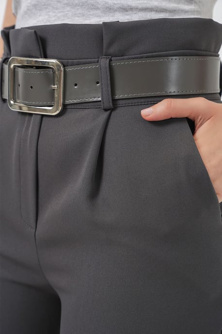 Enkelhoge Rechte Broek met Strik - Image 6