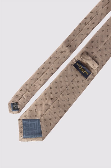 Paisley Tie in Stone - Image 2