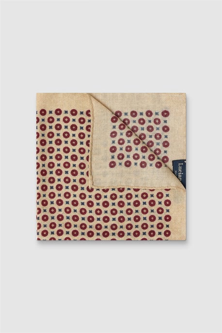 Pocket Square in Natural - Image 1
