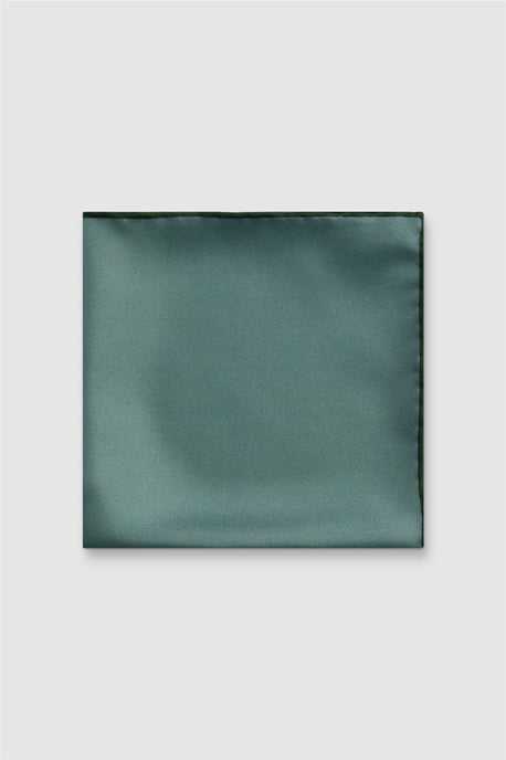 Pocket Square in Teal - Image 1