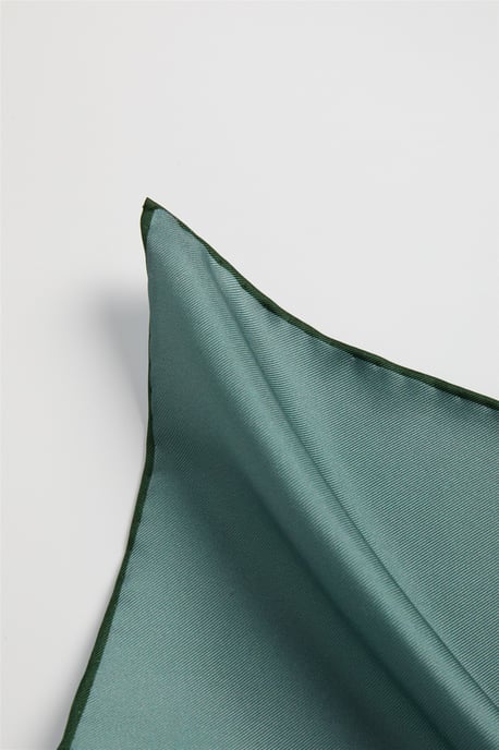 Pocket Square in Teal - Image 2
