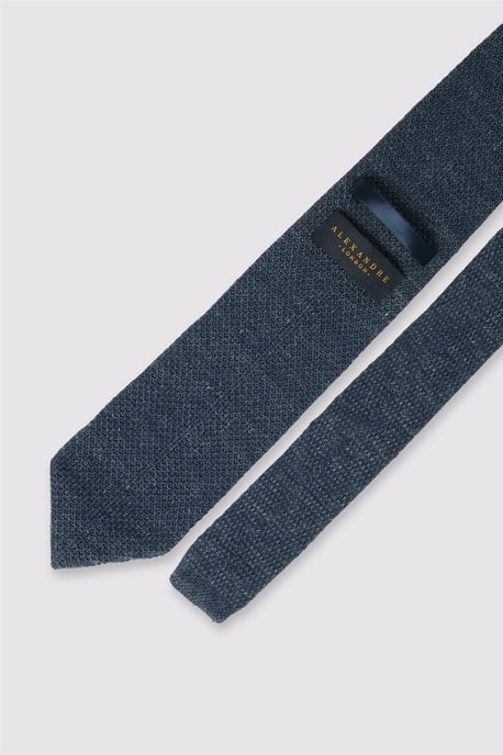 Tie in Dark Blue - Image 2