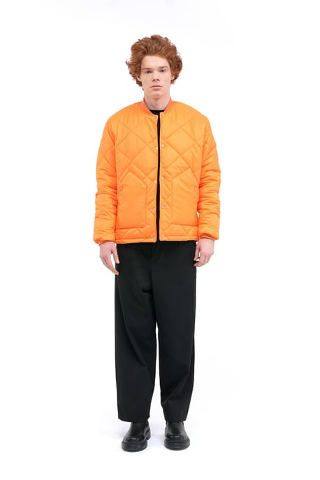 Herrens strukturerade pufferjacka - Image 1