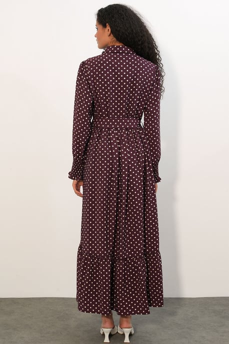 Paisley Geknoopt Midi Hemdjurk - Image 6