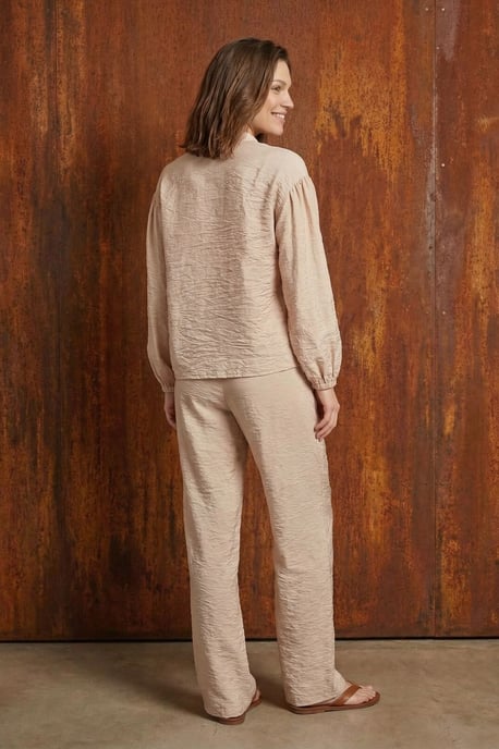 Hoge Taille Wijde Pijpen Twee-Delige Set - Image 2