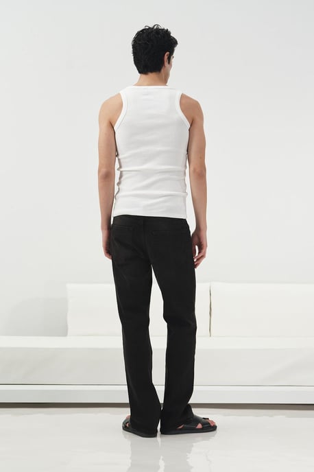 Herr jeans med rak ben och medelhög midja - Image 3