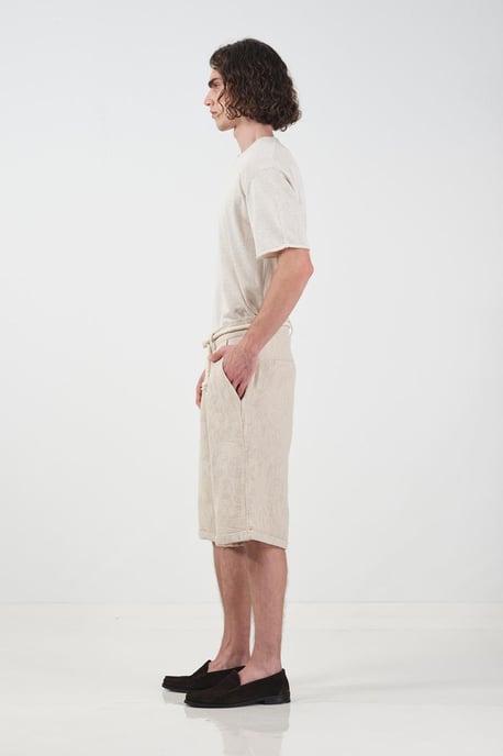 Heren Lange Comfortabele Katoenen Shorts - Image 2