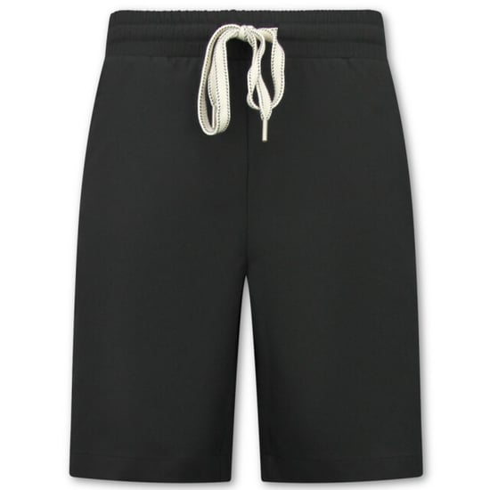 Enos Zomerset ribbed oversized polo shirt en korte broek - Image 3