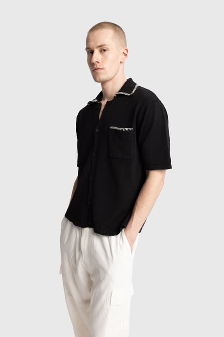 Herr T-shirts i bomull med kort ärm - Image 3