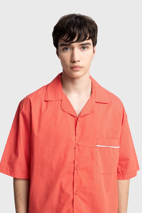 Men's Cotton Poplin Short Sleeve Shirt - Image 1