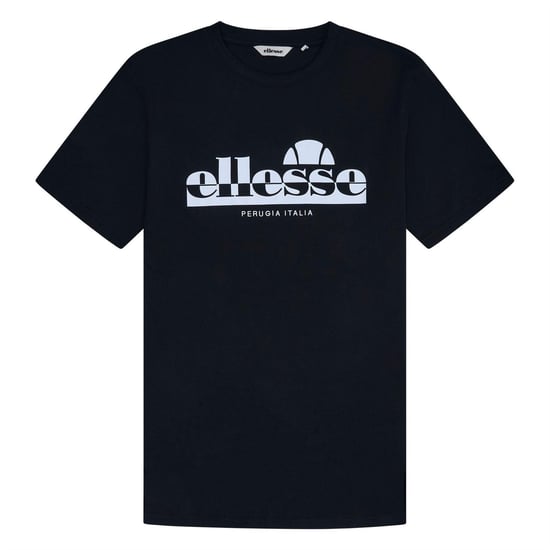 Ellesse Mens Rillas Logo T-Shirt (Black) - Image 1