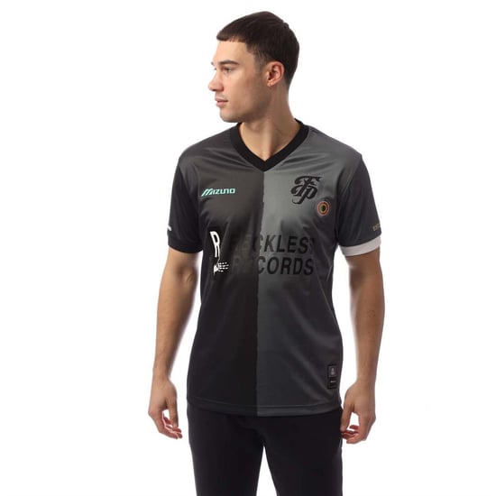Mizuno Mens Footpatrol Monogram Game Football Jersey (Black) - Image 2