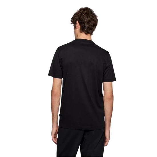 Boss Mannen Hbb Thompson Tonal Logo T-Shirt (Zwart) - Image 2