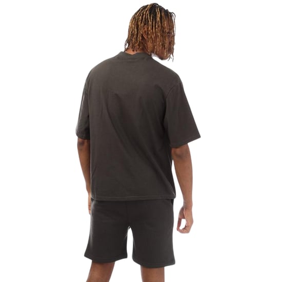 Hype Mens Signature Logo Oversized T-Shirt (Black) - Image 2