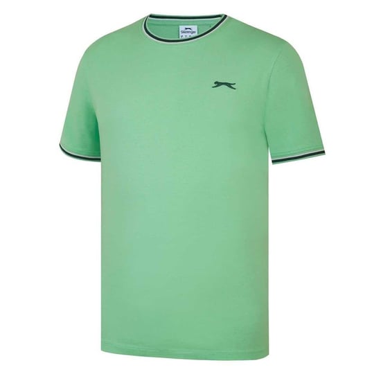 Slazenger Katoenen heren-T-shirt (Helder groen) - Image 3
