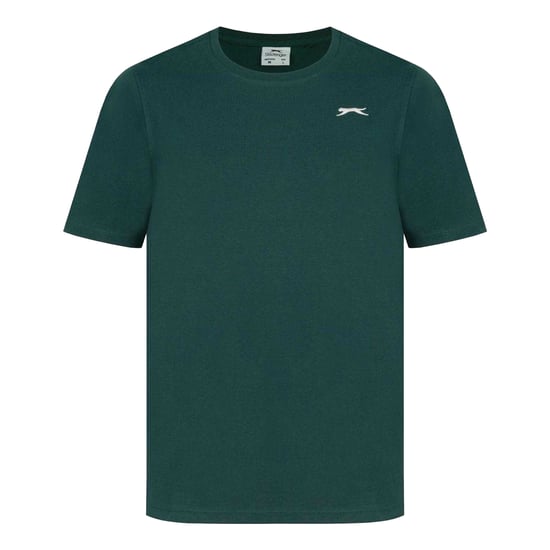 Slazenger Heren 3D Logo T-Shirt (Bosgroen) - Image 1
