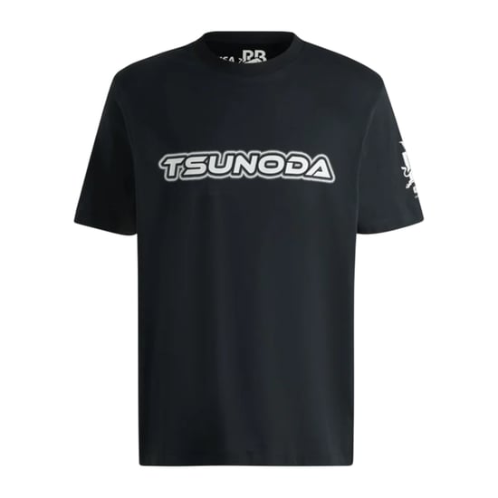 Hugo Heren Tsunoda T-shirt met ronde hals, normale pasvorm (Zwart) - Image 1