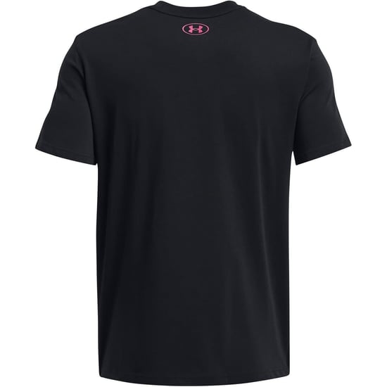 Under Armour Heren Project Rock T-Shirt (Zwart) - Image 2