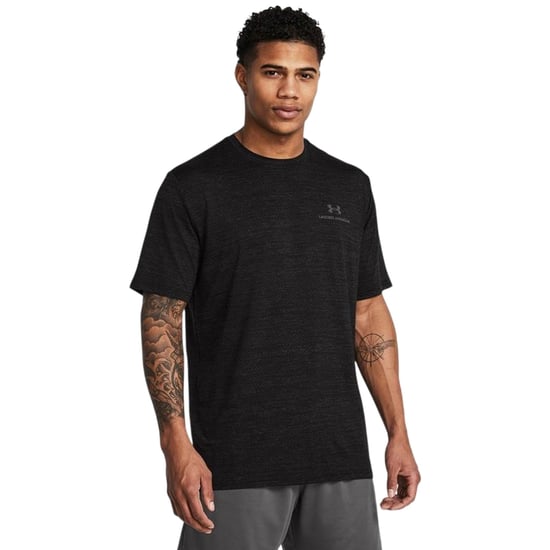 Under Armour Vanish T-shirt met ronde hals voor heren (Zwart) - Image 3