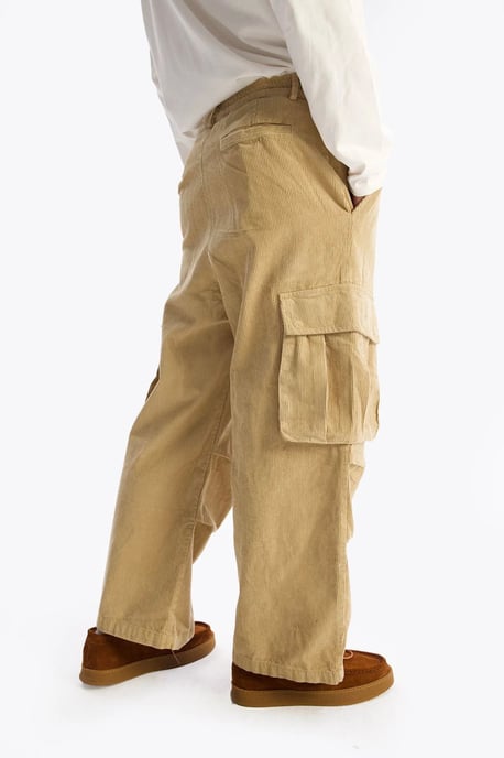 Men's Cotton Gabardine Wide-Leg Pants - Image 1