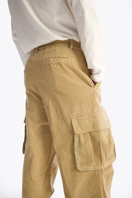 Men's Cotton Gabardine Wide-Leg Pants - Image 6