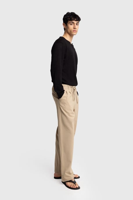 Heren Katoenen Wijd Broek Trui Pants - Image 3