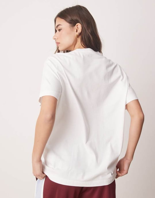 Abercrombie & Fitch t-shirt med kort ärm i oversized modell med Paris-tryck i vitt - Image 3