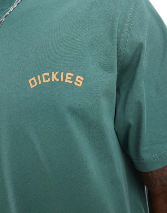 Dickies pantergrafik baktryck t-shirt i mörkgrön - exklusiv för ASOS - Image 3