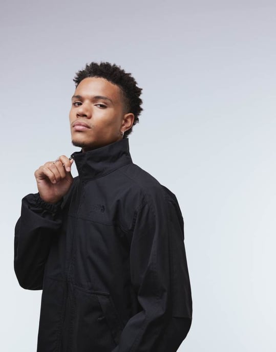 The North Face Wind Cordura zipjacka i svart - Image 4