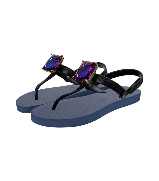 Uzurii Selena diamond blue marineblauw - Image 3