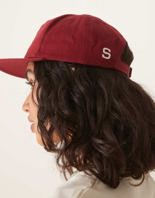 House of Sunny signature cap in cherry red - Image 3