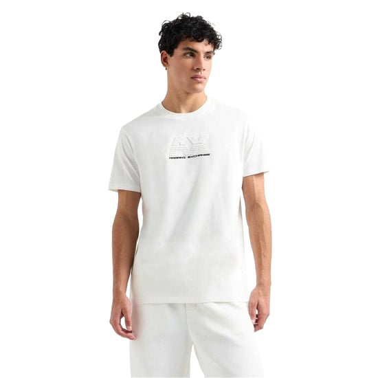 Armani Exchange Mens Regular T-Shirt (Off White) - Image 1