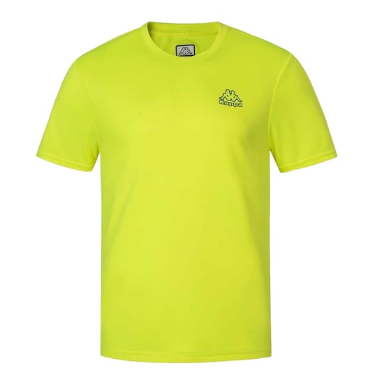 Kappa Heren Normaal T-Shirt (Geel) - Image 2