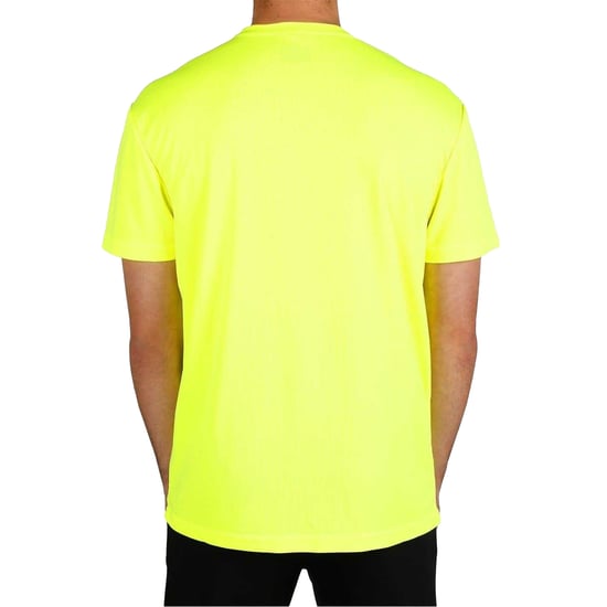 Kappa Heren Normaal T-Shirt (Geel) - Image 5
