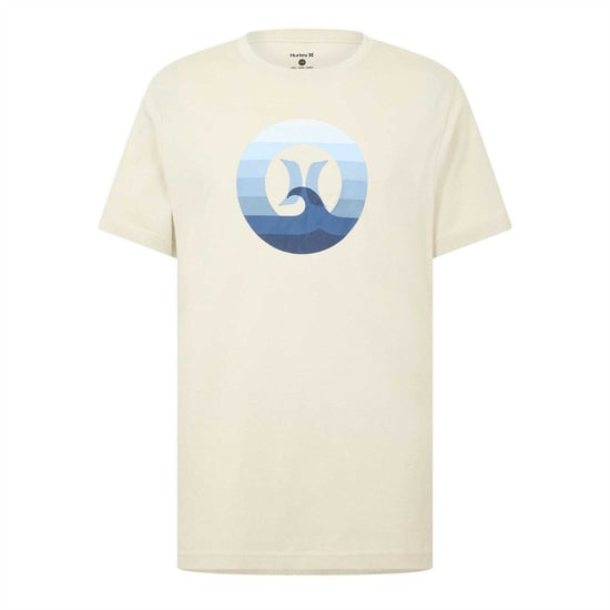 Hurley Heren T-shirt Wave (Crème) - Image 1