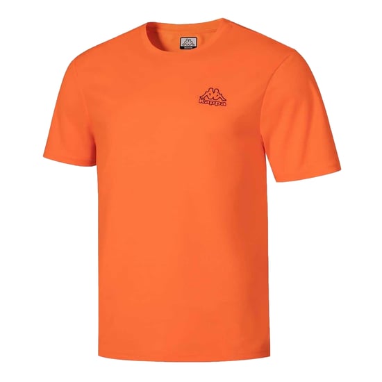 Kappa Heren Normaal T-Shirt (Oranje) - Image 4