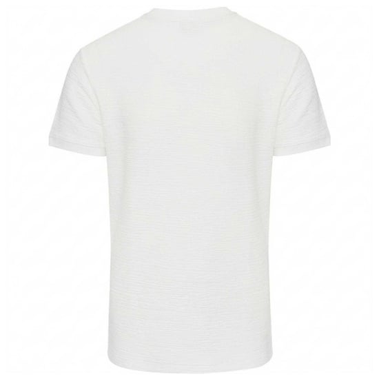 Threadbare Mens Falkland Knitted T-Shirt (Ecru) - Image 2