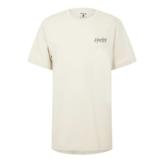 Hurley T-shirt voor heren met 'Beer Run'-opdruk (Crème) - Image 1