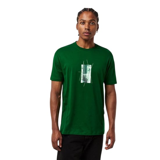 Armani Exchange Mens Graphic Print T-Shirt (Garden Green) - Image 1