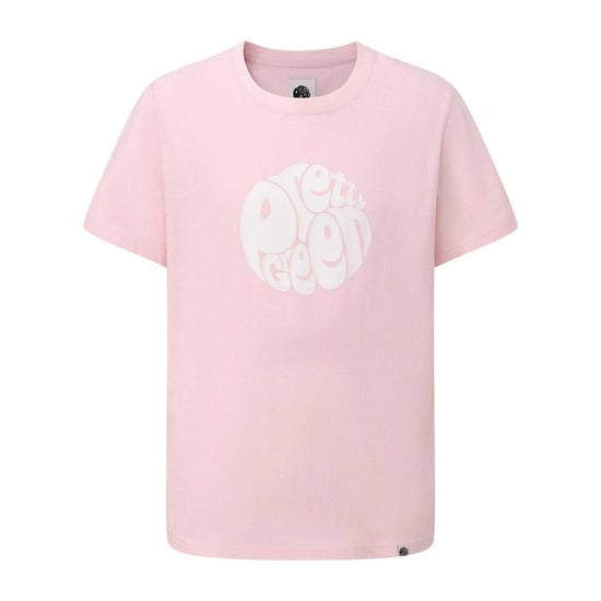 Pretty Green Mens Logo Cotton T-Shirt (Light Pink) - Image 1