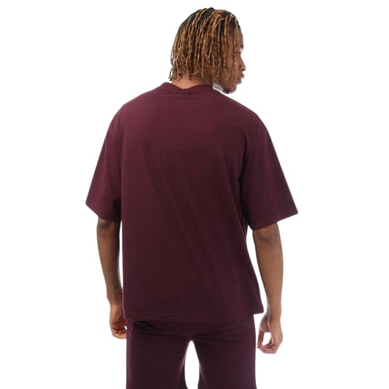 Hype Mens Signature Logo Oversized T-Shirt (Purple) - Image 3