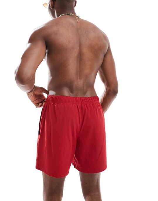 Hollister badshorts i röd - Image 3