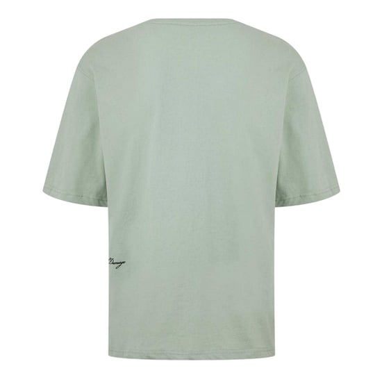 Criminal Damage Heren rugprint normaal T-shirt (Lichte Salie) - Image 2