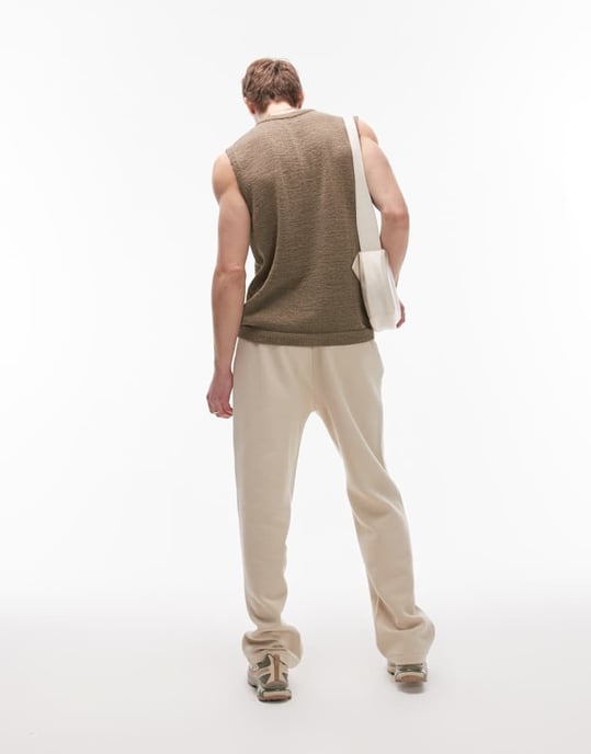 Topman raka joggers i stentone - Image 4