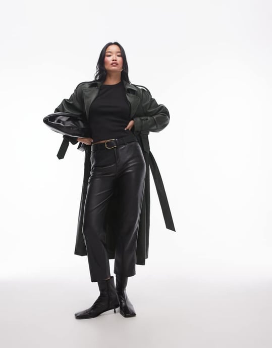 Topshop ribbad racer väst i svart - Image 3